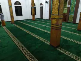 Tersedia Karpet sajadah Masjid import pembelian menyesuaikan kebutuhan