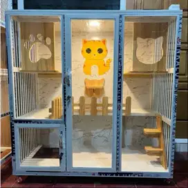 KANDANG KUCING + CAT CONDO BISA DI KIRIM KE LOKASI