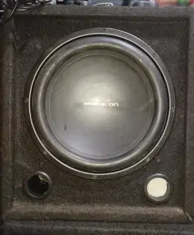 Speaker Subwoofer 12inc+box+power12volt