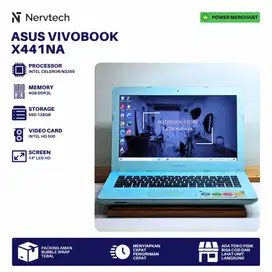 Asus Vivobook X441NA Celeron N3350 4GB/128GB 14 inch Laptop Windows