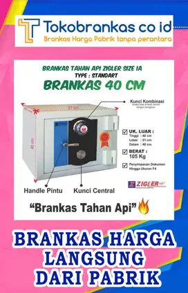 Brankas XCELL 4 Tinggi 1 meter safety box cash box noONGKIR baru bekas