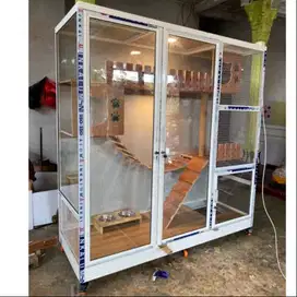 KANDANG KUCING ALUMUNIUM ANTI KARAT