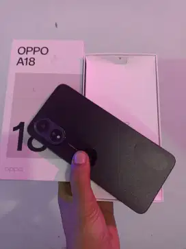 Oppo a18 4/128 mulus ori siap pakai