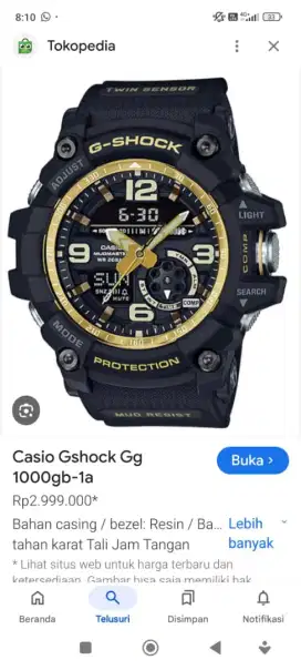 Jam tangan G-SHock