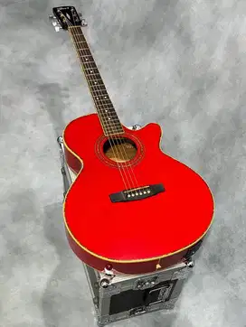 Cort SFX FM TR Flame Maple Transparent Red Gitar Akustik Elektrik