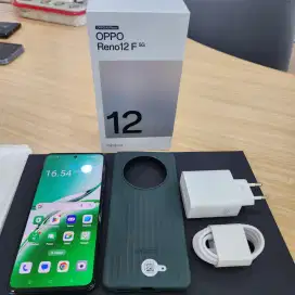 JUAL OPPO RENO 12F 5G RAM 12/256 MULUS SKL LIKE NEW LKP GARANSI PJG