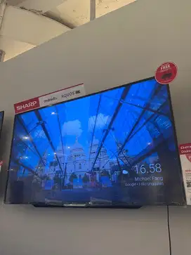 SHARP LED TV SMART 4K 50 INCH