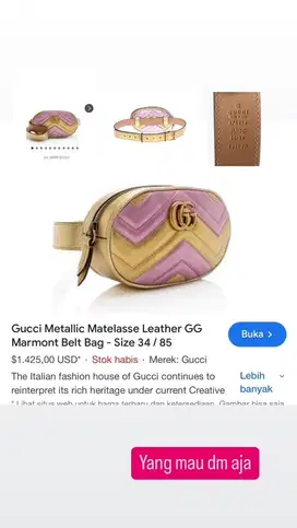 Tas gucci orginal dijamin