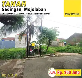 Dijual Tanah Murah Siap Bangun Lokasi Gadingan Mojolaban