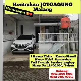 SEWA KONTRAK RUMAH 2 KAMAR PERABOT LENGKAP