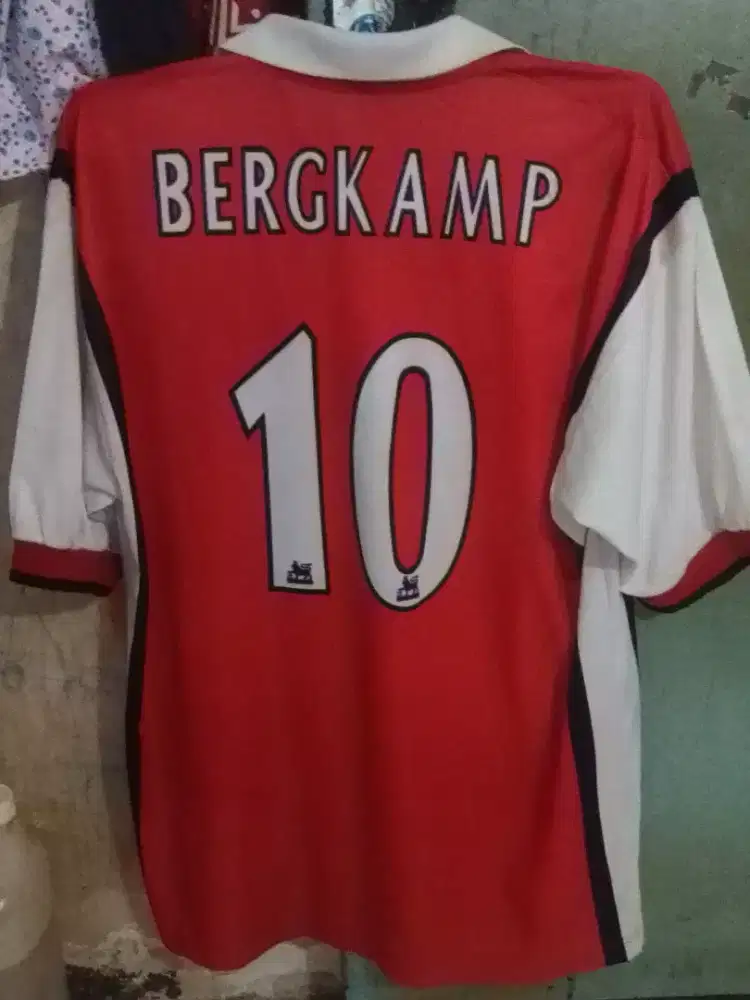 Jersey Arsenal Dennis Bergkamp