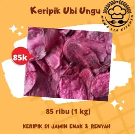 Jual Keripik Ubi Ungu (1kg)