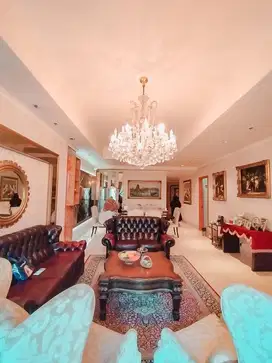 Apartemen sudirman residence luas 236 m furnished bagus, harga murah