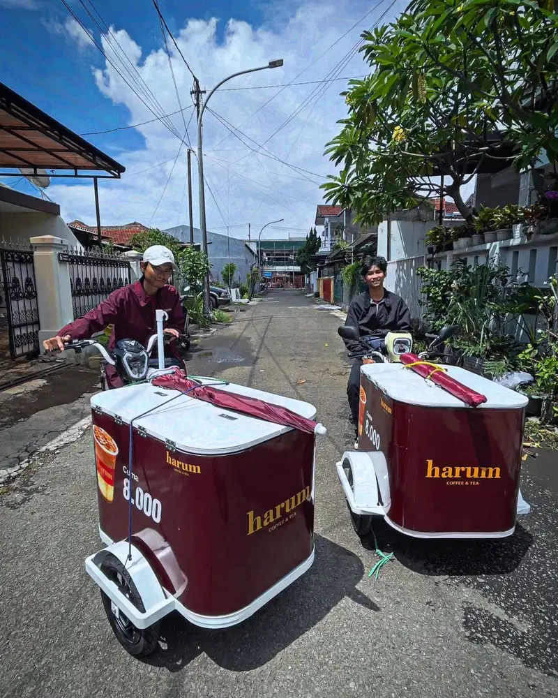 Lowongan Mobile Barista Kopi Gerobak Sepeda Listrik