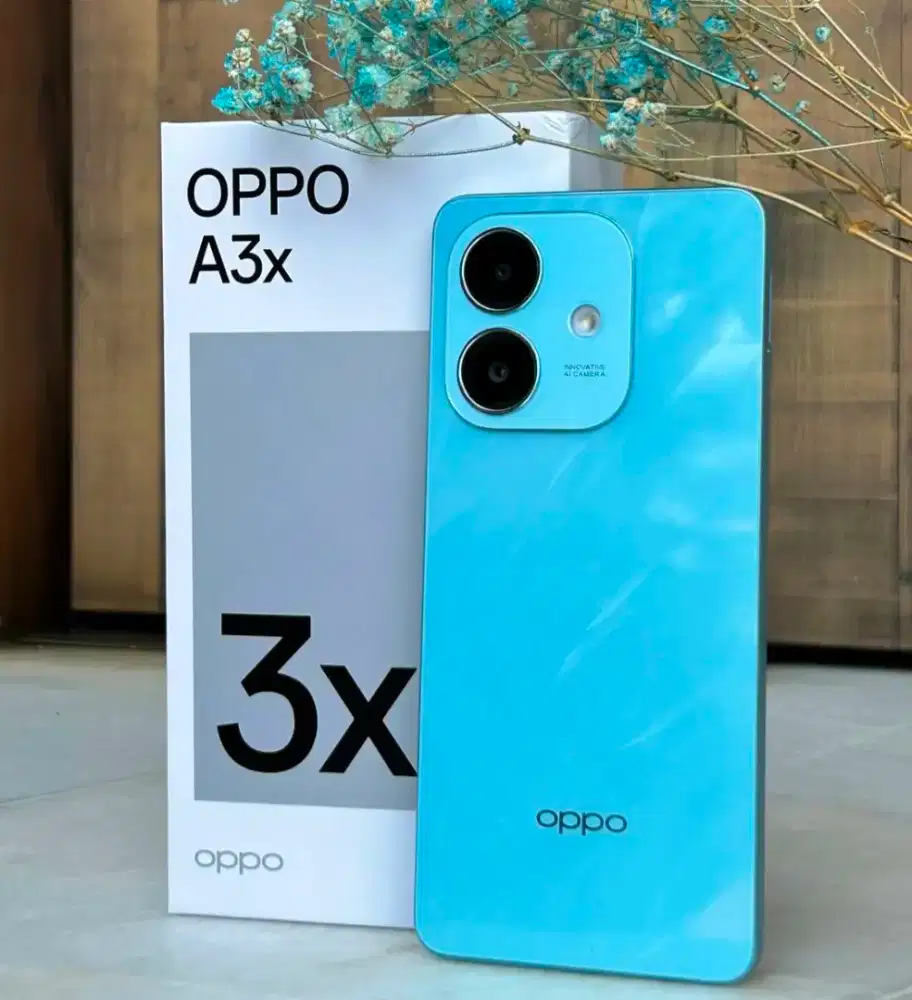 OPPO A3X 4/128GB NEW SEGEL TERMURAH GARANSI RESMI