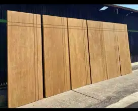 PINTU JATI SOLID MINIMALIS