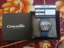 Crocodile CM-045G24C Navy Leather