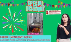 rak atas freezer murah minimarket gondola  rak toko