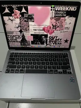 Jual Fullset Macbook Air M1 13” 2020, Siap Pakai, No Minus + Dpt Bonus