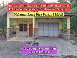 Rumah Kontrakan Condongcatur UPN Amikom Pamela 25Juta