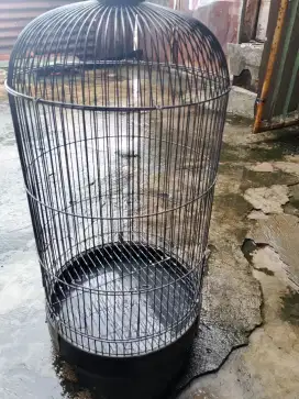 Di jual kandang bekas burung Lovebird kandang tebal pintu bawah ya gan