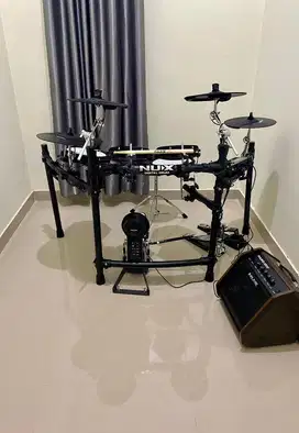 Drum Nux Dm 310  Keluaran terbaru 2 bulan pakai