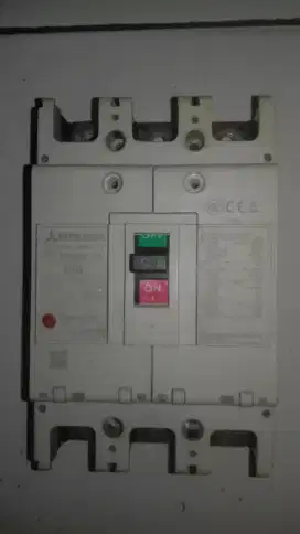 Alat listrik mccb/breaker mitsubishi 3phase 150a seken