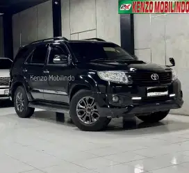 Fortuner Diesel 2,5 VNT TRD AT 2014/2015 hitam,km rendah dp 40jt