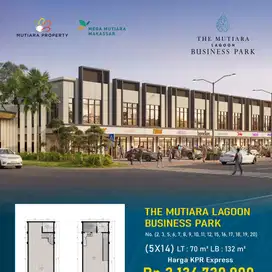 dijual cepat ruko the mutiara lagoon Bussines park Daya makassar