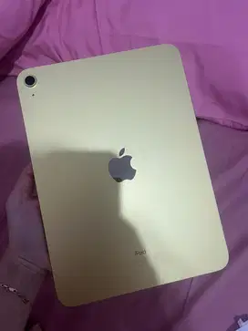 Ipad 10 64gb yellow like new baru beli november 2024