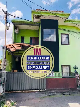 Jual Rumah 4 kamar Muding Kerobokan Denpasar Barat Bali