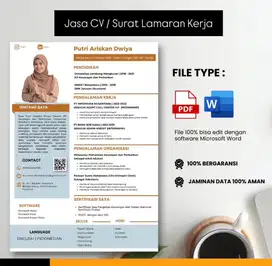 Jasa Pembuatan Cv dan Surat Lamaran Kerja