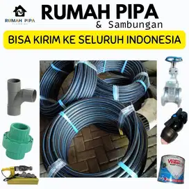 pipa dan sambungan HDPE READY STOK