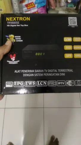 Set top box dvbt-2 nextron