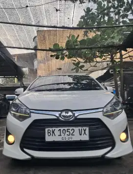 [DP 17jt] Toyota Agya G 1.2 A/T 2018 Putih