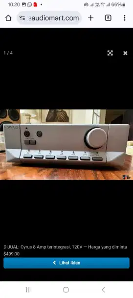 Power ampli CYRUS 6