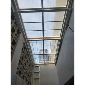 New Kanopi Sliding Manual Atap Solarflat