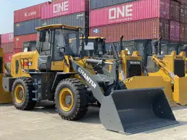 JUAL WHEEL LOADER SHANTUI KAPASITAS 1.7 M³ SURABAYA