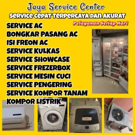 Service Pasang AC Kulkas Frezer Isi freon Servis Mesin Cuci Jambangan