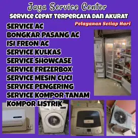 Service AC Pasang AC isi freon Servis Mesin Cuci Kulkas Frezer Benowo