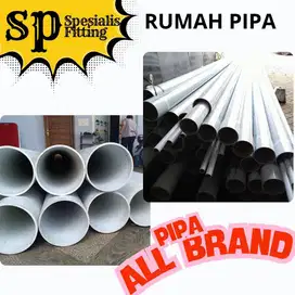 PIPA DAN SAMBUNGAN LENGKAP (PVC-PPR-HDPE-WETSPEX-LAINNYA)