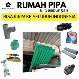 PIPA PPR HIJAU DAN SAMBUNGAN LENGKAP