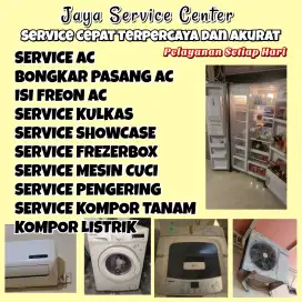 Service Pasang AC Kulkas Frezer Isi freon Servis Mesin Cuci Kedamean