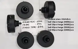 tweeter piezo 10x4x8cm beli 10pcs harga 24800/pcs