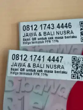 NOMOR CANTIK SIMPATI RAPI.