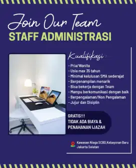 Loker Staff Administrasi