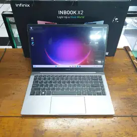 Infinix Inbook X2 i5-1035G1 Ram-8GB SSD-512GB 14inchi Fullset
