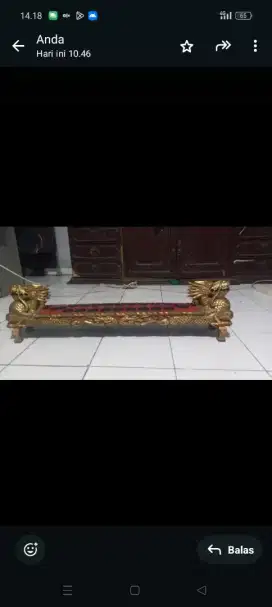 Jual ukiran naga jati jongklak