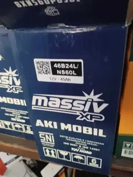 Accu aki mobil baru basah ns60L massiveXP ertiga livina tahan lama