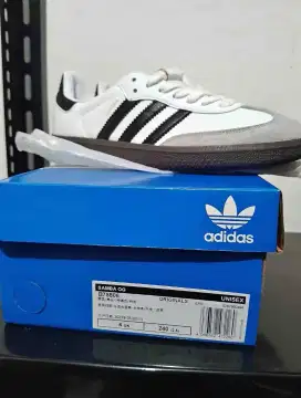 Sepatu Adidas Samba OG white Original